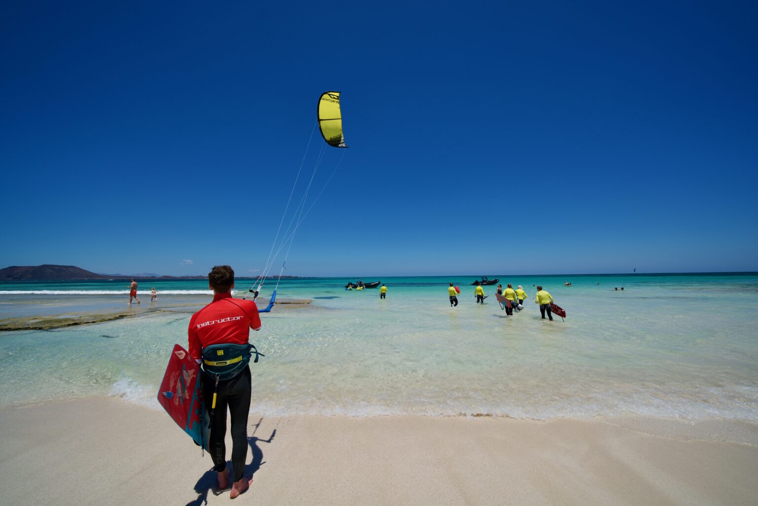 Kite Surfing Courses Flag Beach Watersports Centre Fuerteventura